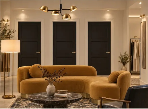 Velluto Boutique material and interior details